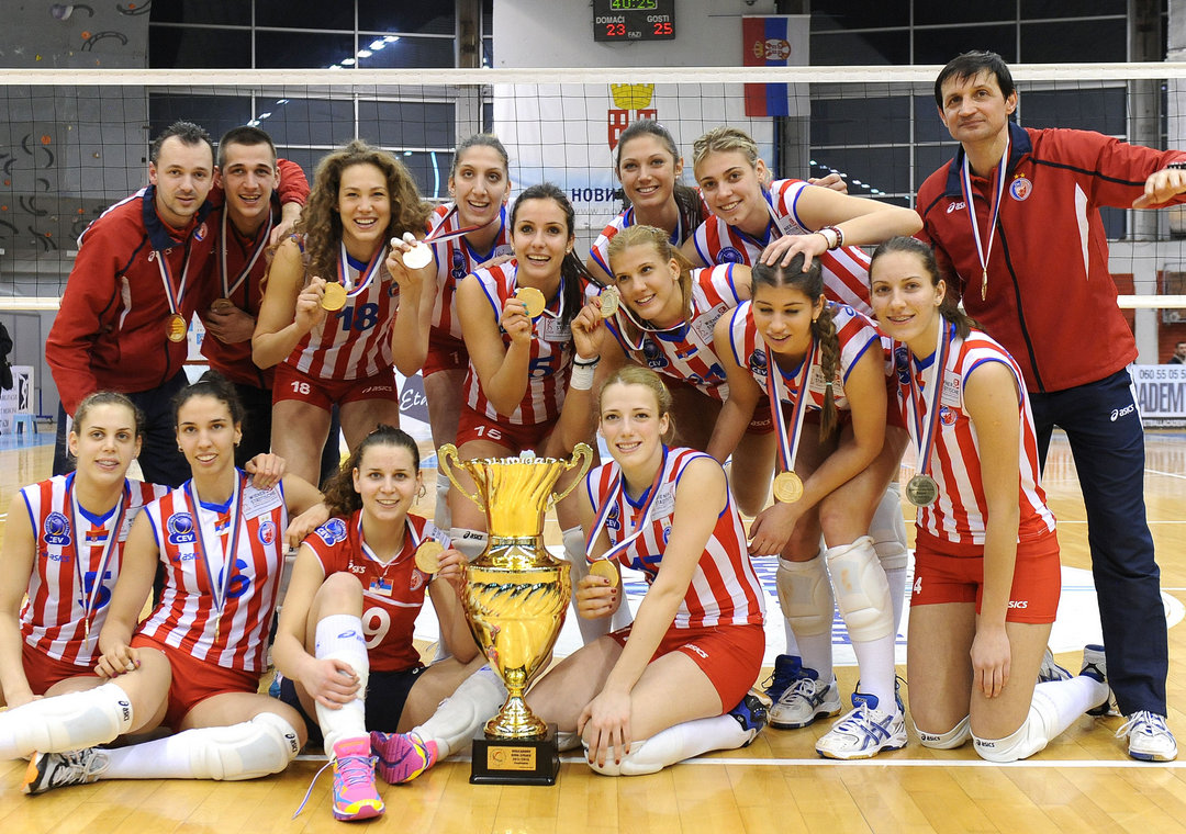 WorldofVolley :: SERBIAN SUPER CUP W: Crvena zvezda triumph in only  domestic competition in which they lacked trophy in club's 76-year history  - WorldOfVolley