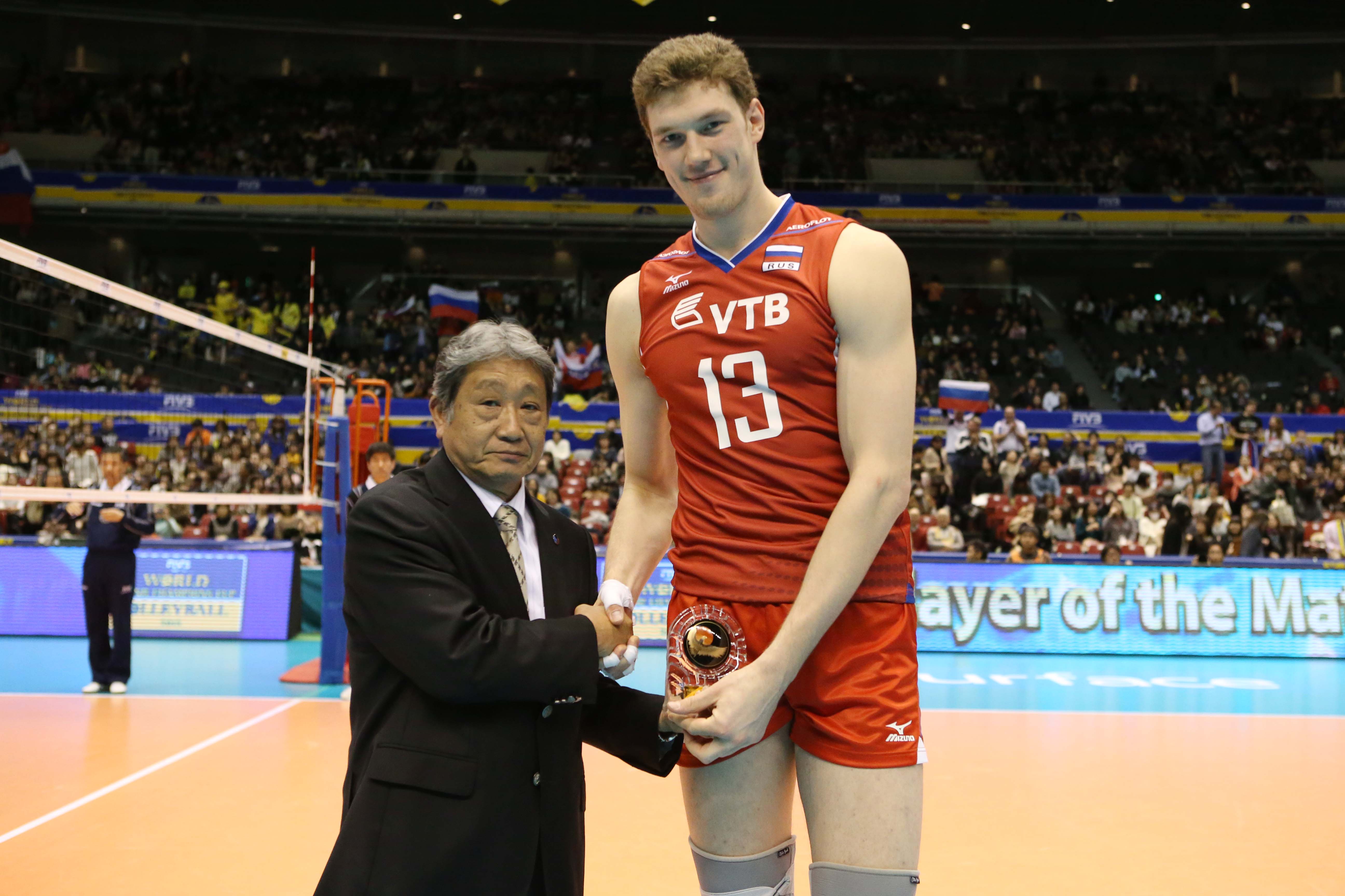 Dmitriy Muserskiy MVP Best Russia Volleyball Player Volleywood