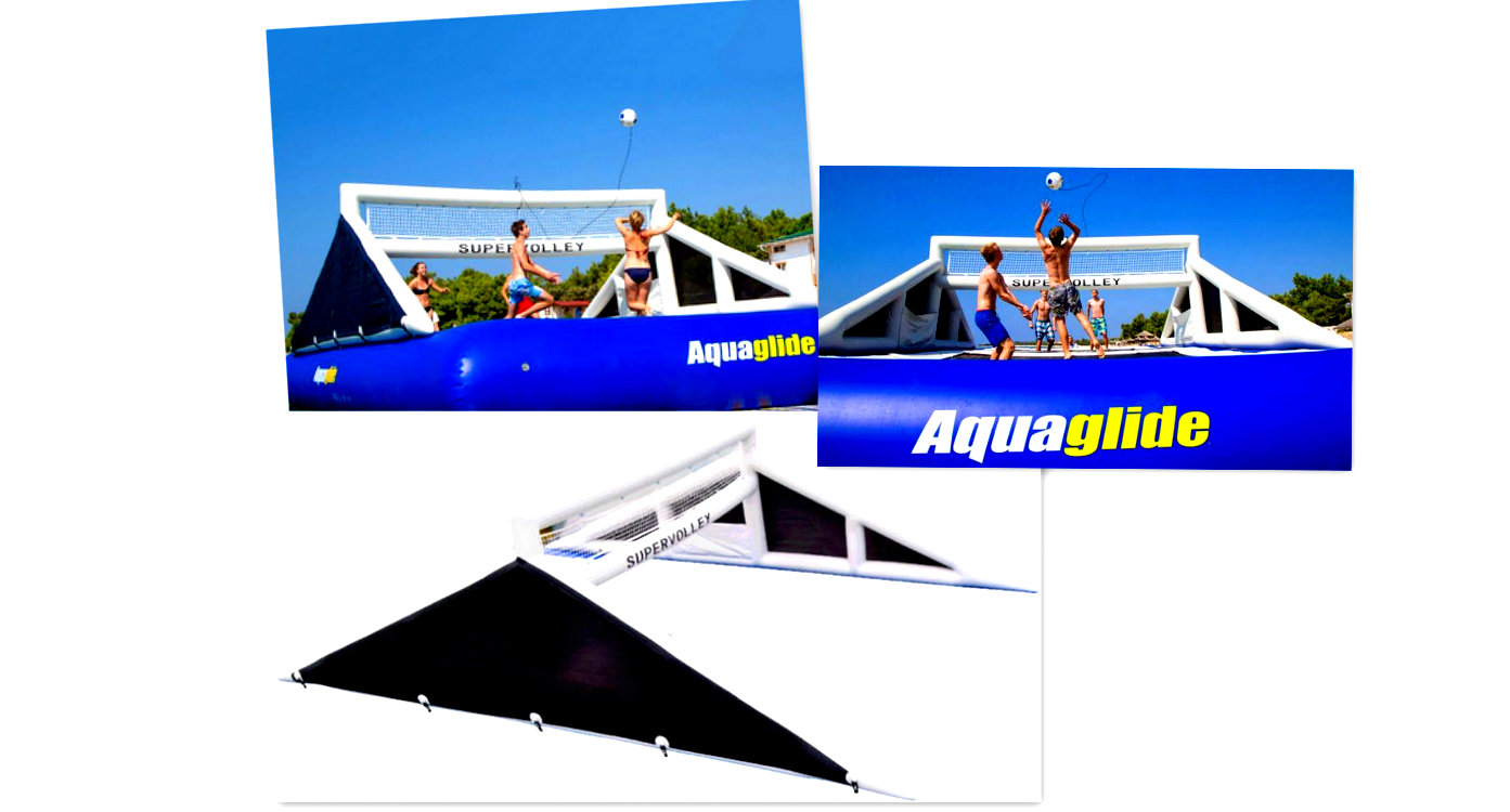 Aquaglide Arena 30 - The Inflatable Volleyball Court