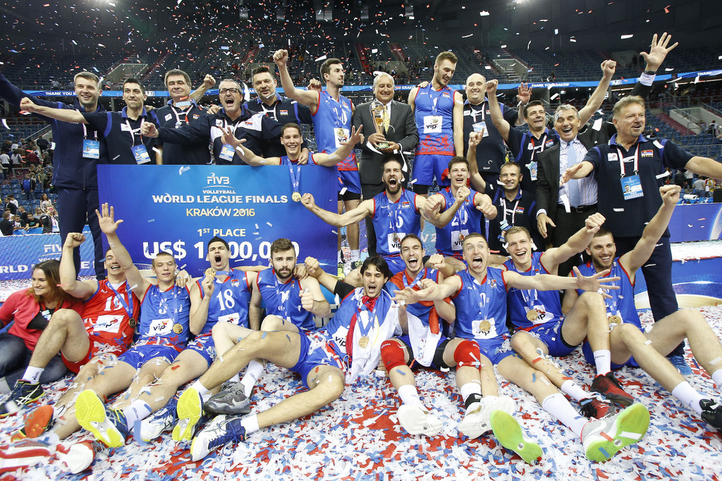 Serbia 2016 FIVB World League Champions Pictures & Videos